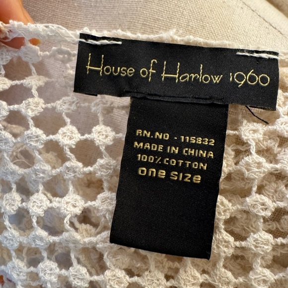 House of Harlow 1960 Lace Fringe Duster - Picture 3 of 5